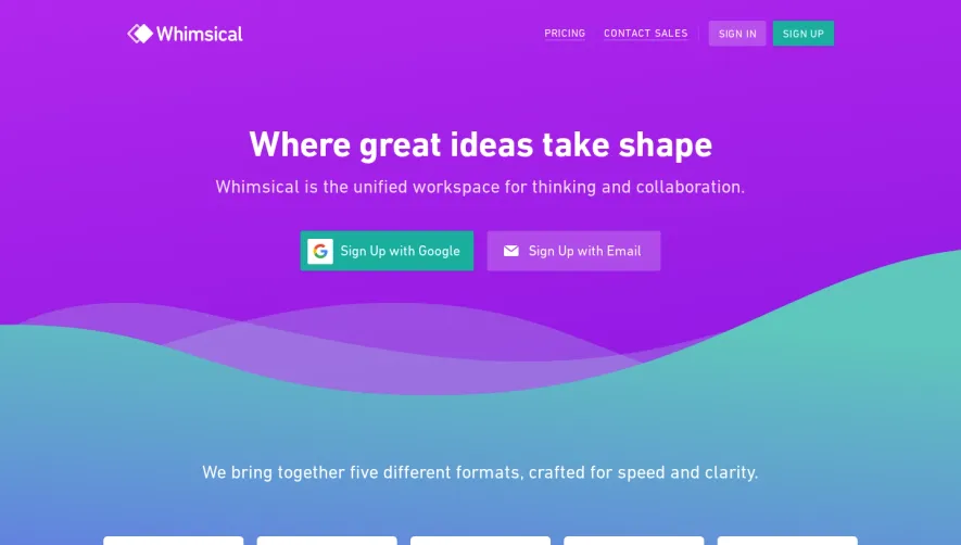 Whimsical Landing Page