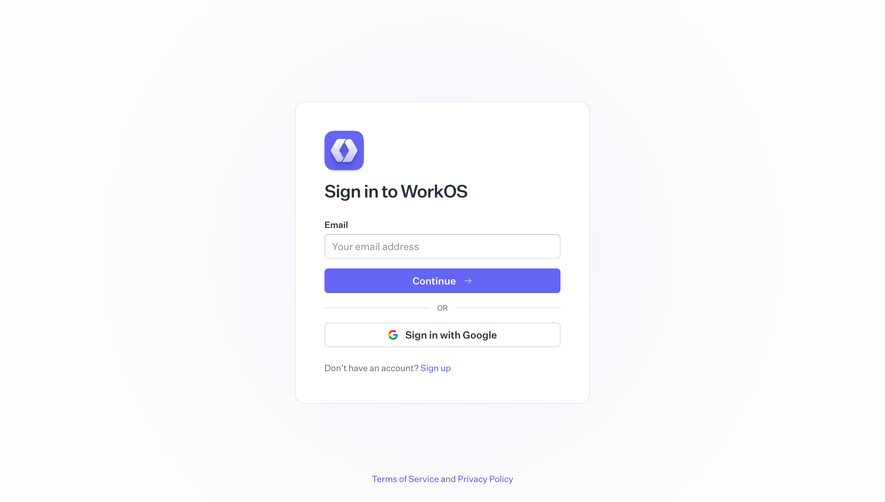 WorkOS Login