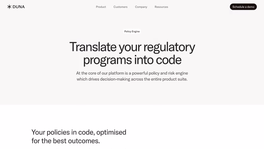 Duna Features Page