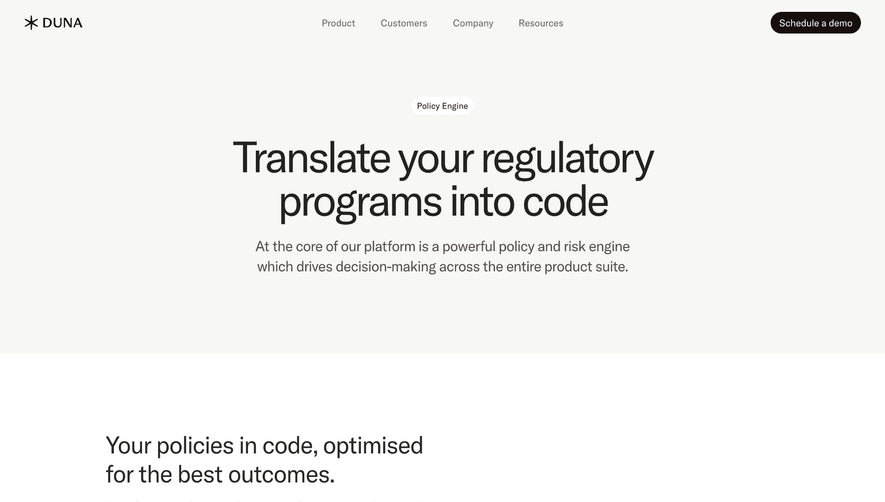Duna Features Page