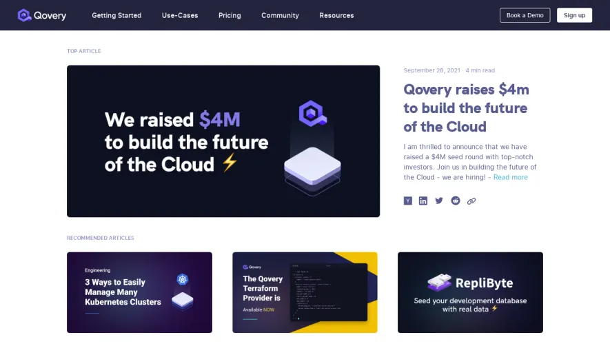 Qovery Blog Feed