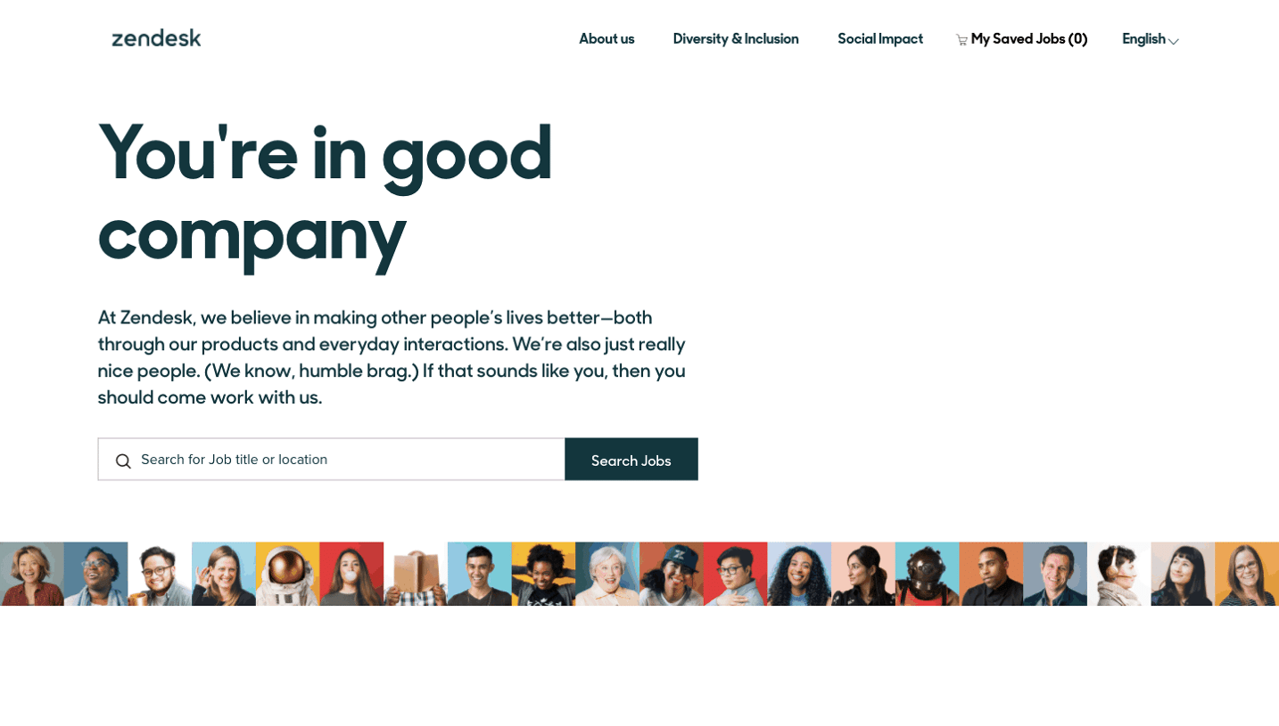 Zendesk Careers Page