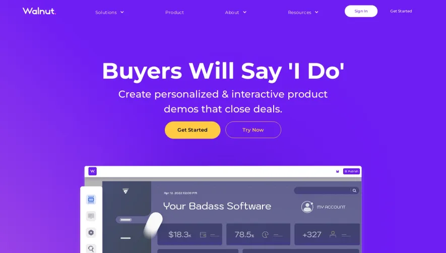 Walnut Landing Page