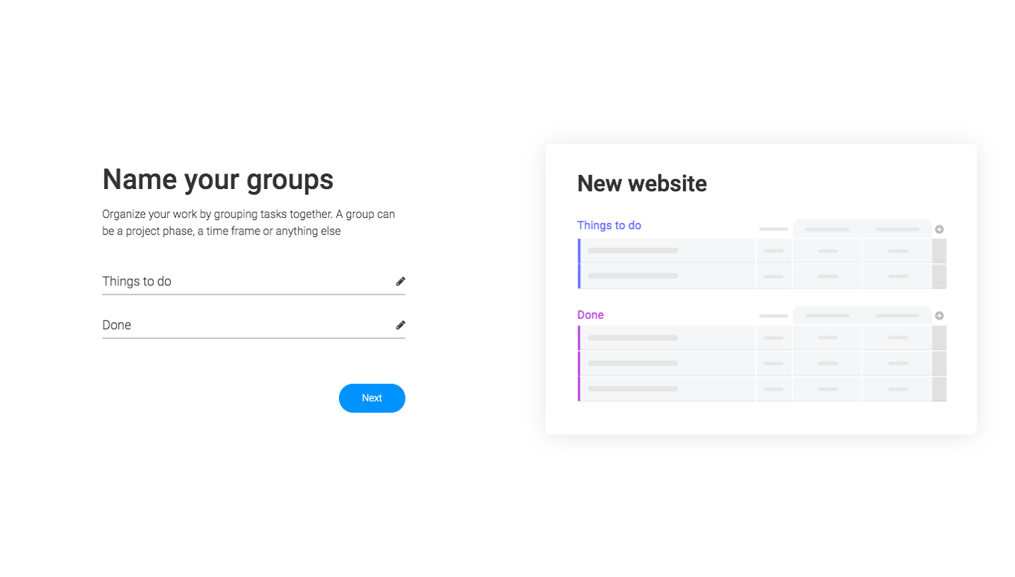 Monday User Onboarding