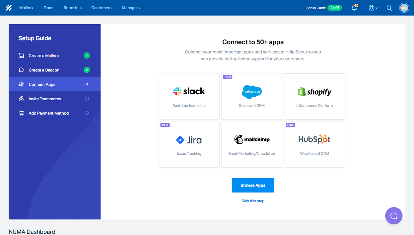Help Scout User Onboarding