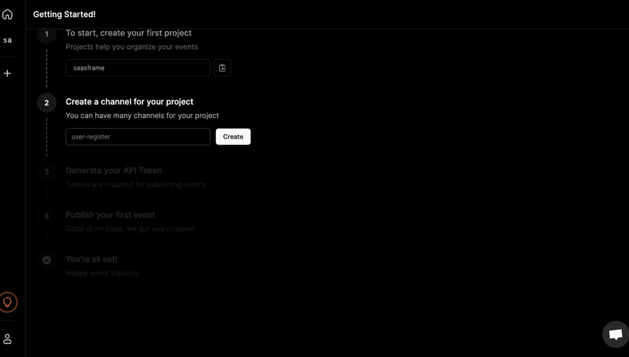 Logsnag User Onboarding