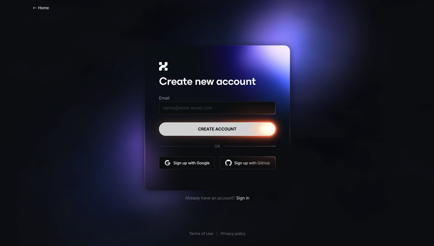 Huly Signup