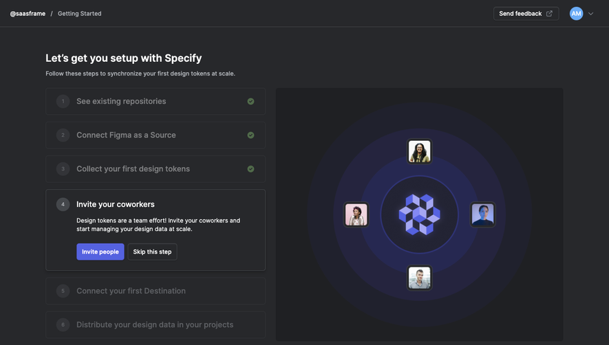 Specify User Onboarding