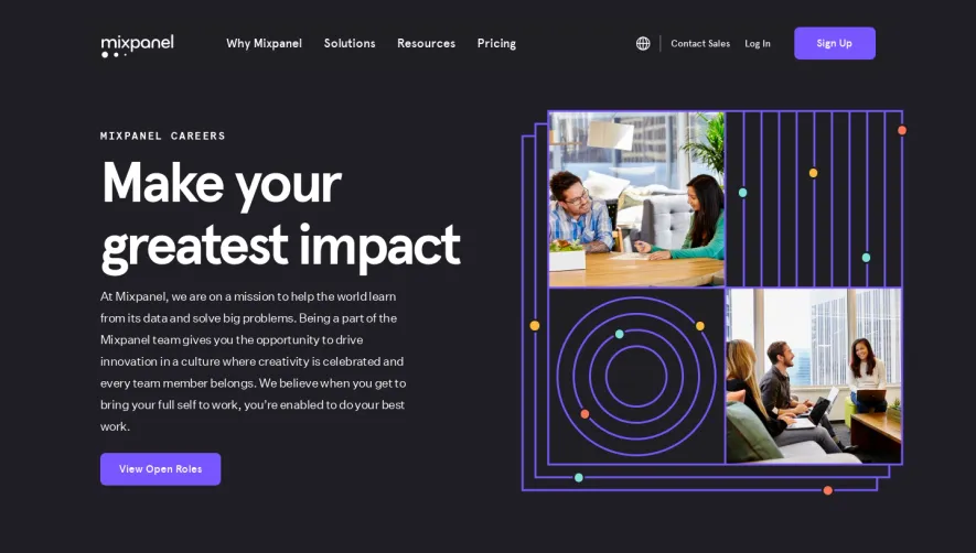 Mixpanel Careers Page