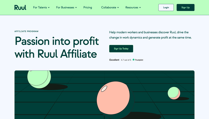 Ruul Affiliate Page