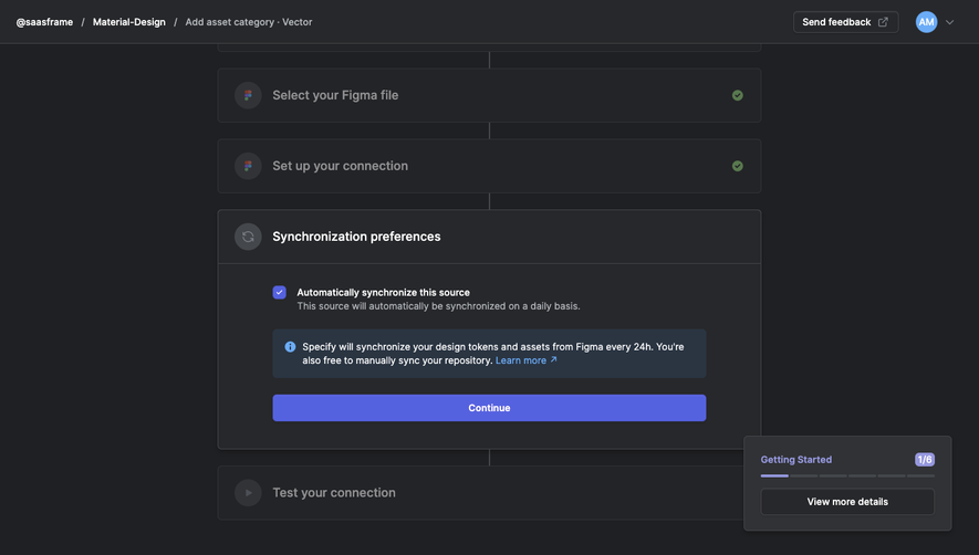 Specify User Onboarding