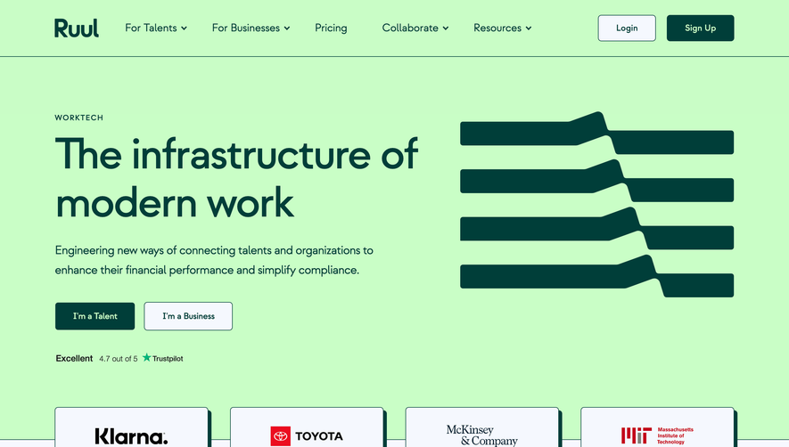 Ruul Landing Page