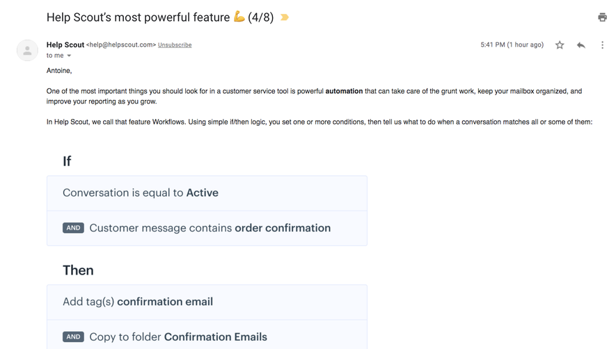 Help Scout Onboarding Emails