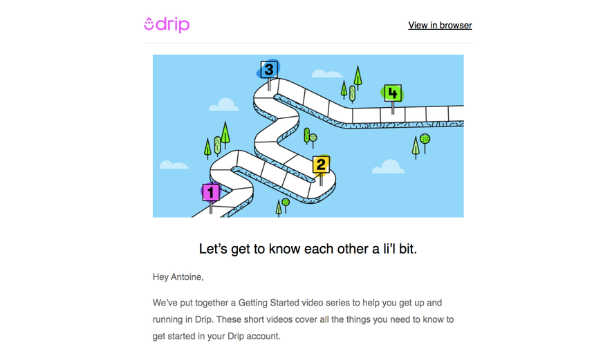 Drip Onboarding Emails