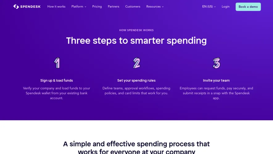 Spendesk Features Page