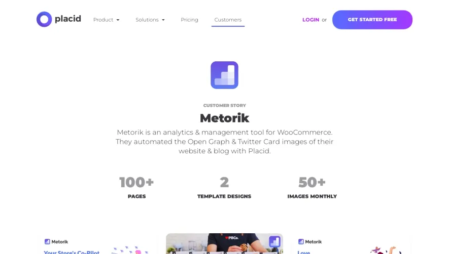 Placid Customer Stories