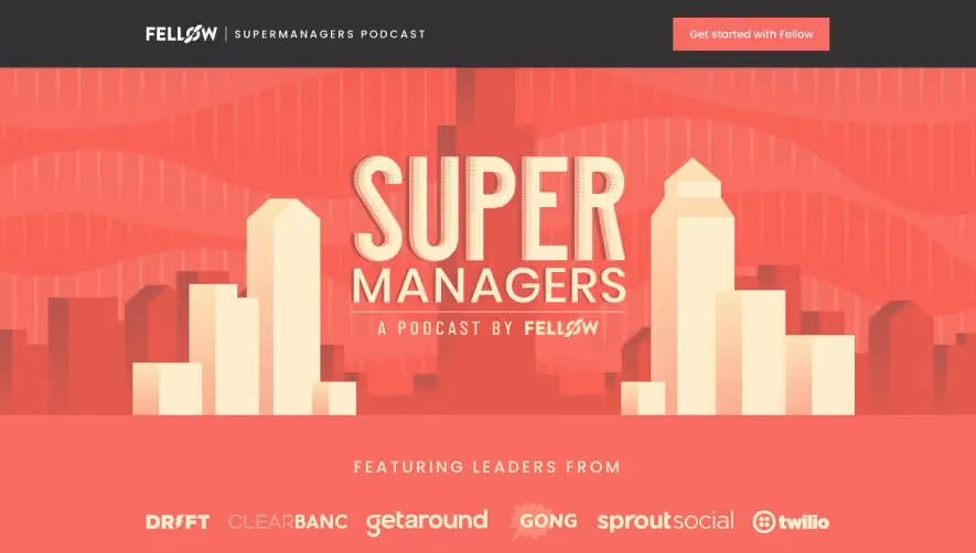 Fellow Podcast Page
