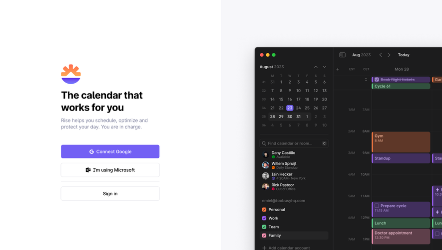 Rise Signup