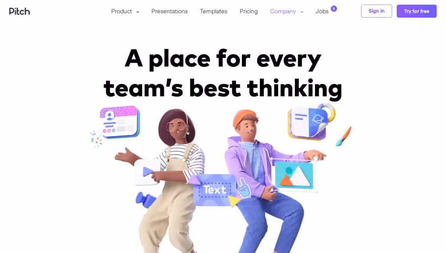 Pitch About Page