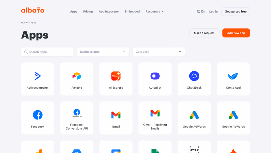 Albato Integrations Library