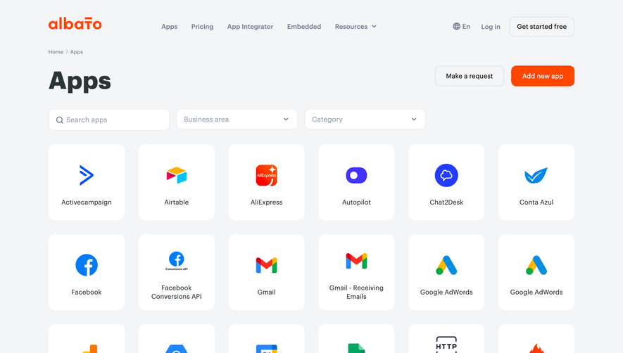 Albato Integrations Library