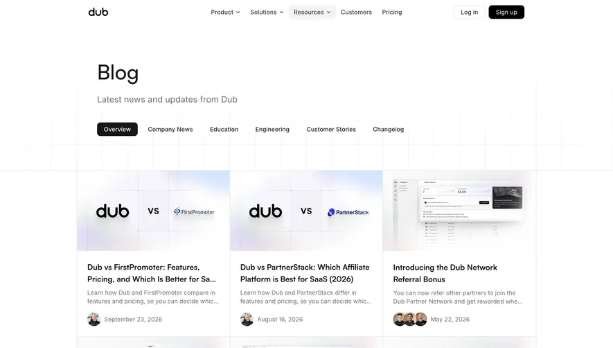 Dub Blog Feed