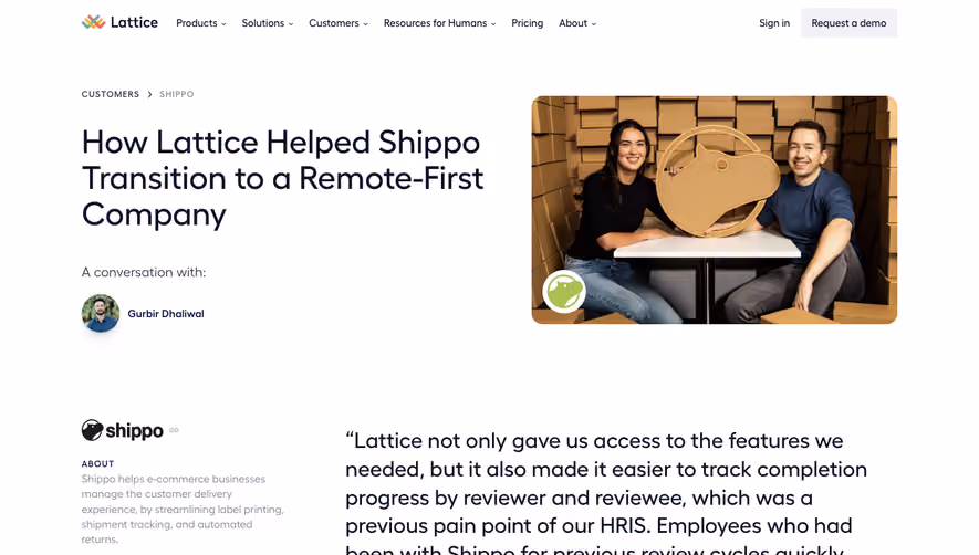 Lattice Customer Stories
