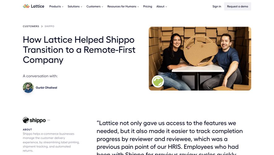 Lattice Customer Stories