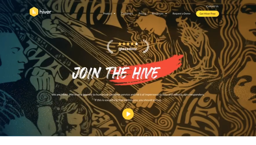 Hiver Careers Page