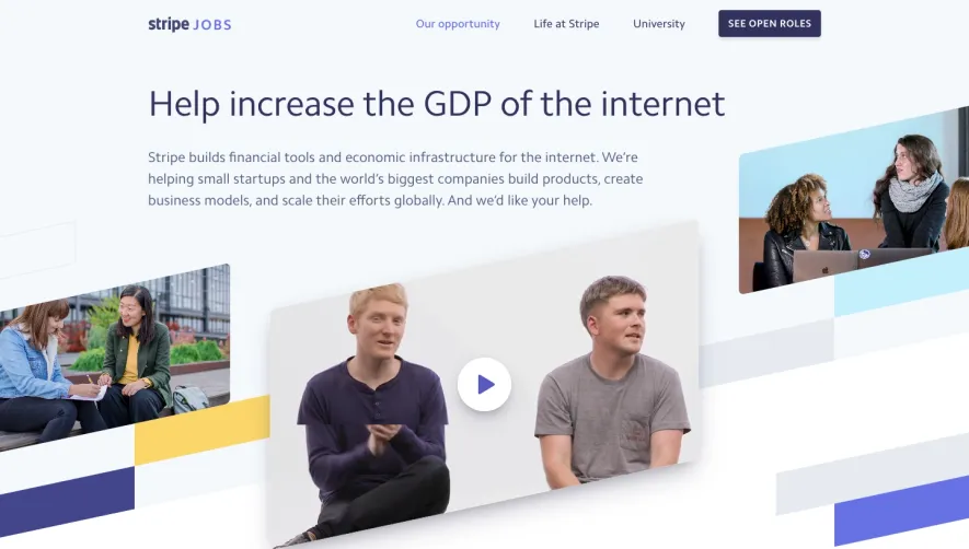 Stripe Careers Page