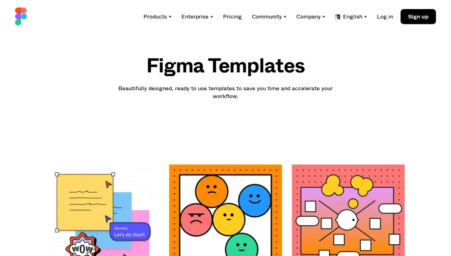 Figma Templates Library