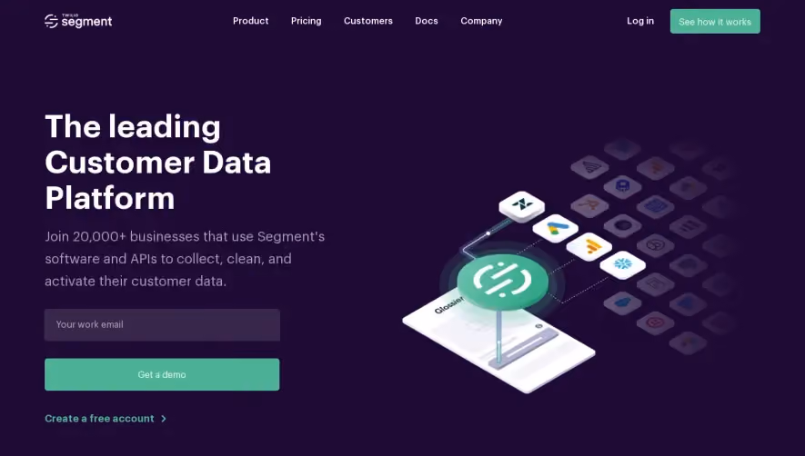 Segment Landing Page