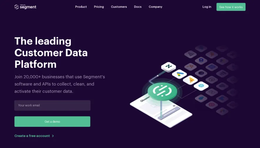 Segment Landing Page