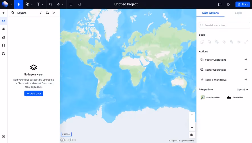 Atlas New Map Project