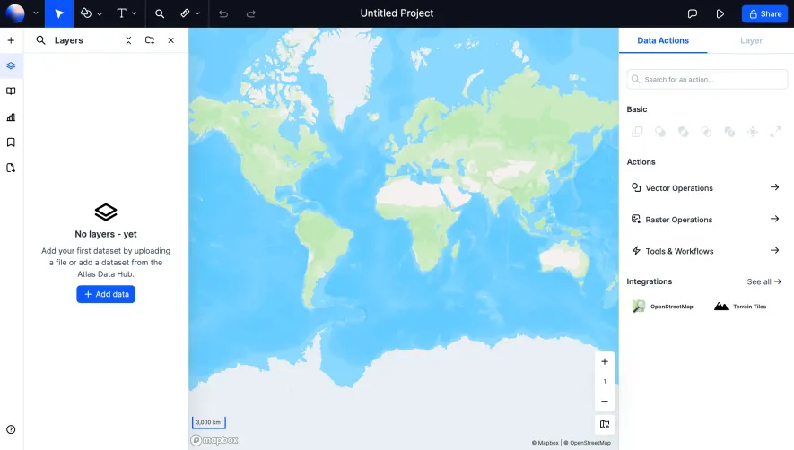 Atlas New Map Project