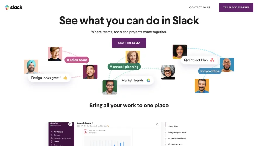 Slack Product Tour