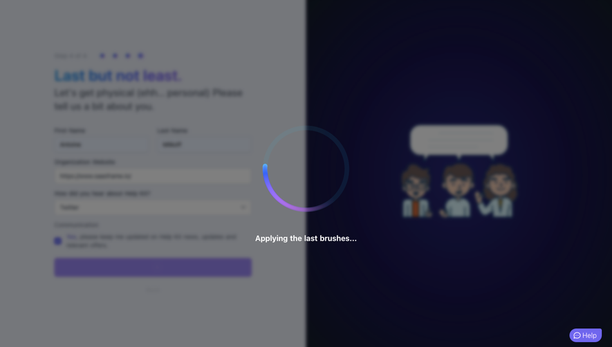Help Kit Loading Screen