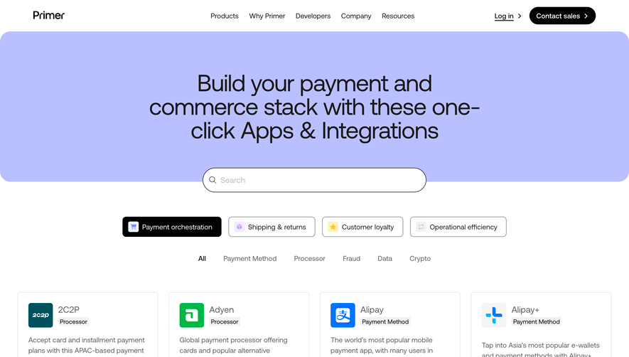 Primer Integrations Library