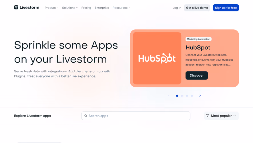 Livestorm Integrations Library