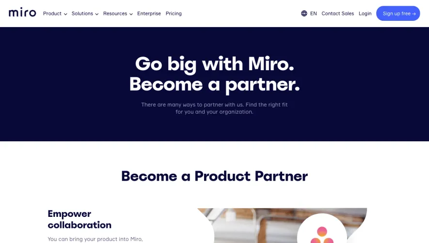 Miro Affiliate Page