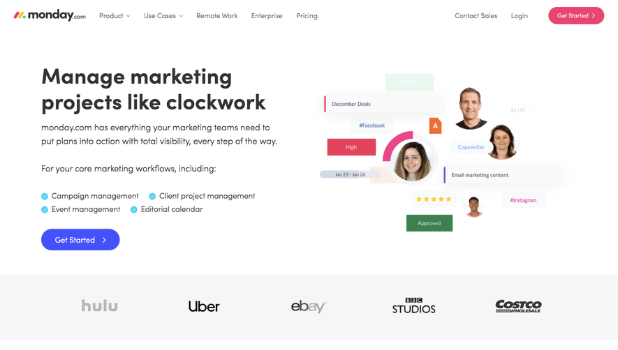 Monday Use Cases