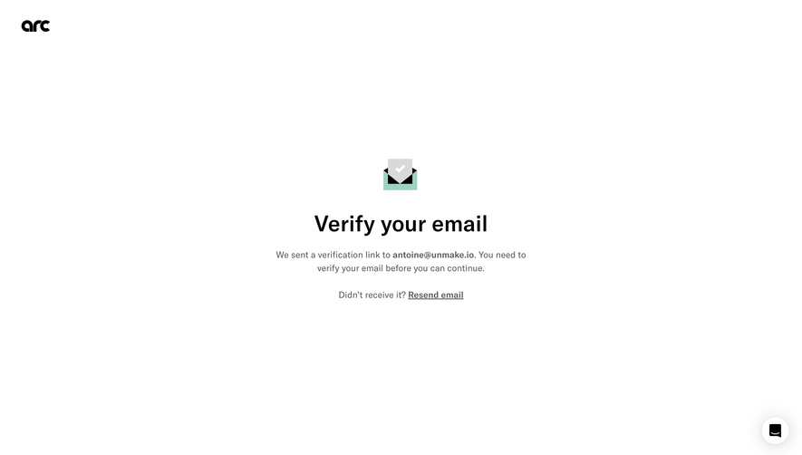 Arc Verification