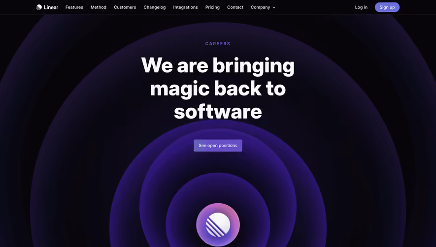 Linear Careers Page