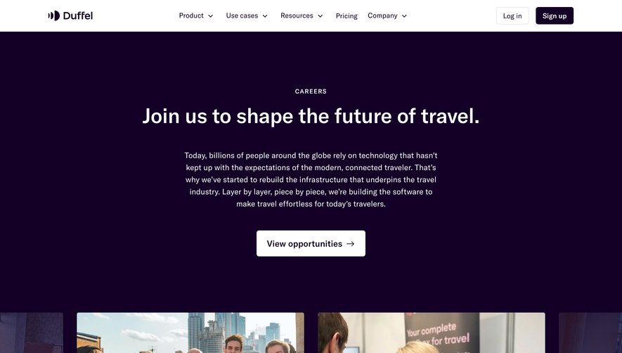 Duffel Careers Page