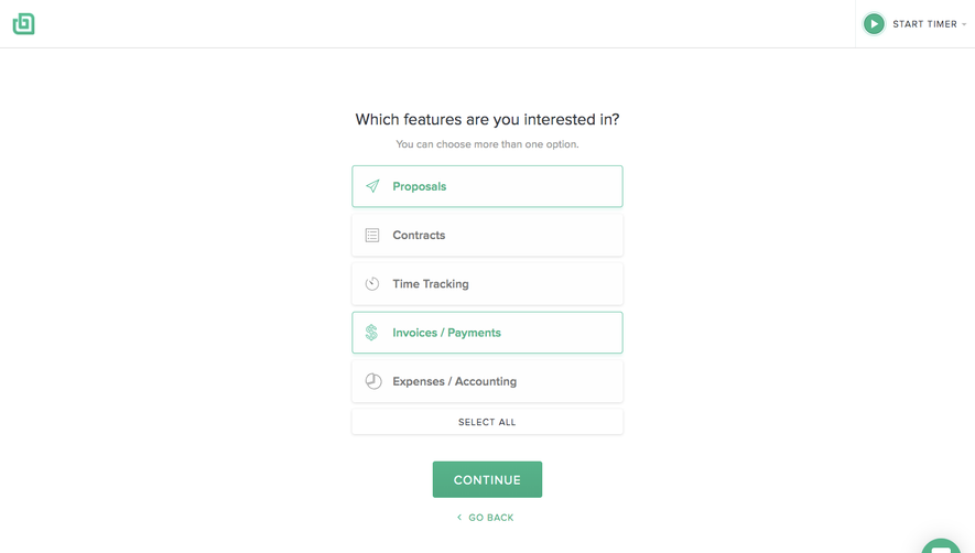 Bonsai Sign Up Flow