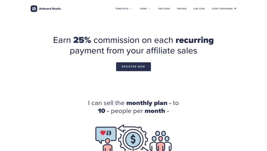 Artboard Studio Affiliate Page