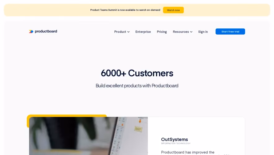ProductBoard roductboard Customers Page
