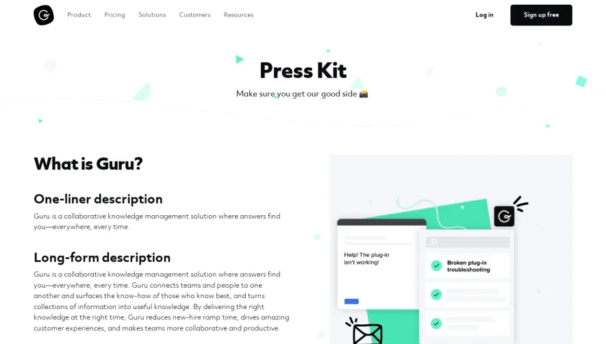 Guru Press Page