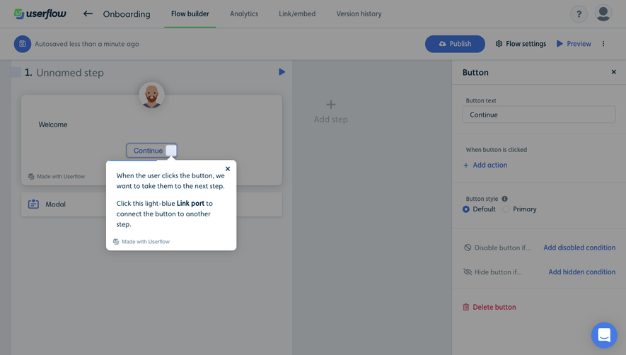 Userflow User Onboarding
