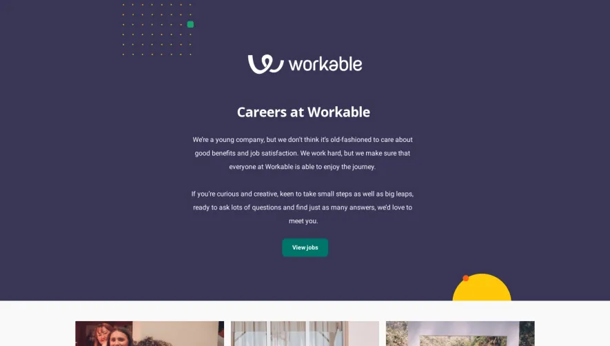 Workable Careers Page